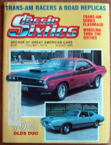 CLASSIC SIXTIES 1983 AUG - W30, TRANS AM RACERS, BOSS